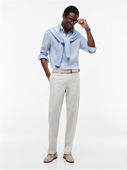 pigment dyed li solid rf shirt TOMMY HILFIGER | MW0MW41530C1O